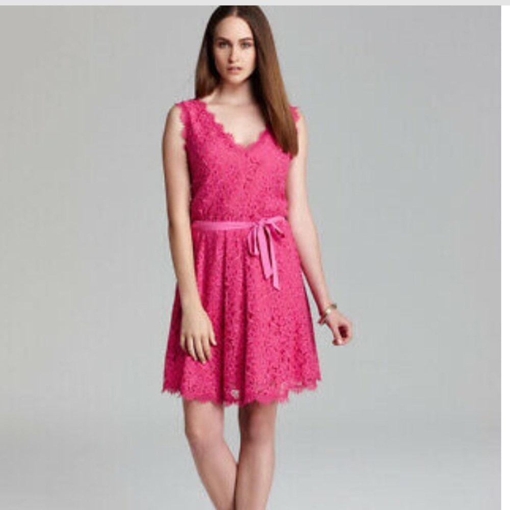 DVF Luella Lace Dress